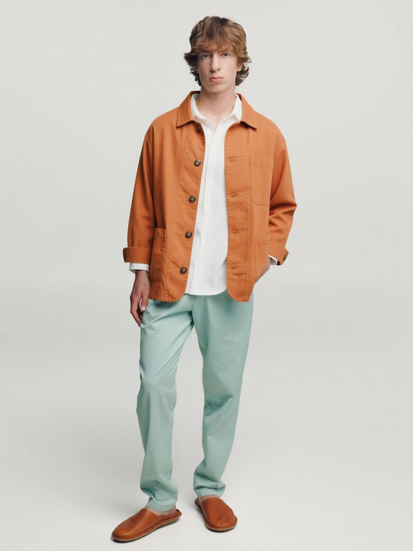 Usva-takki, auringonlasku