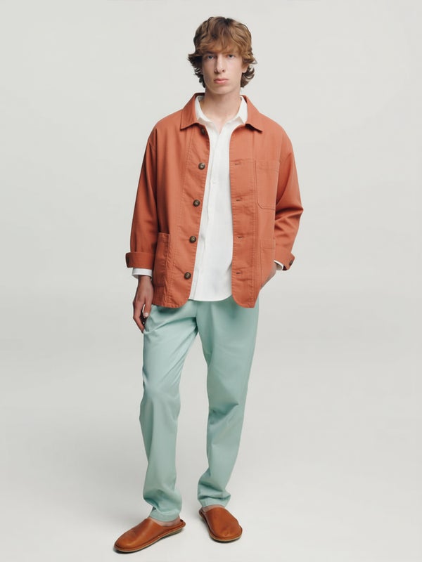 Usva-takki, auringonlasku