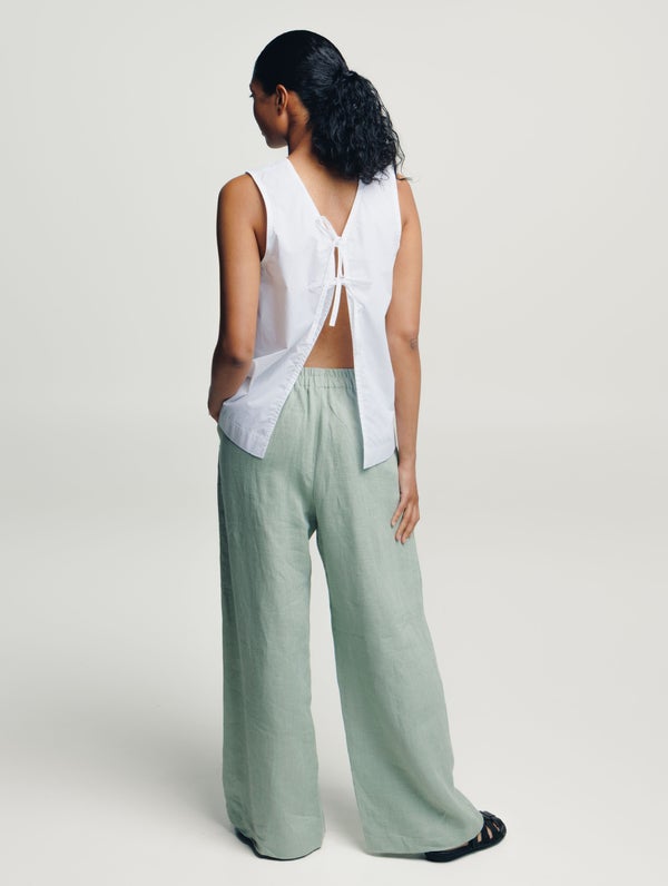 Kielo-pellavahousut, h2o