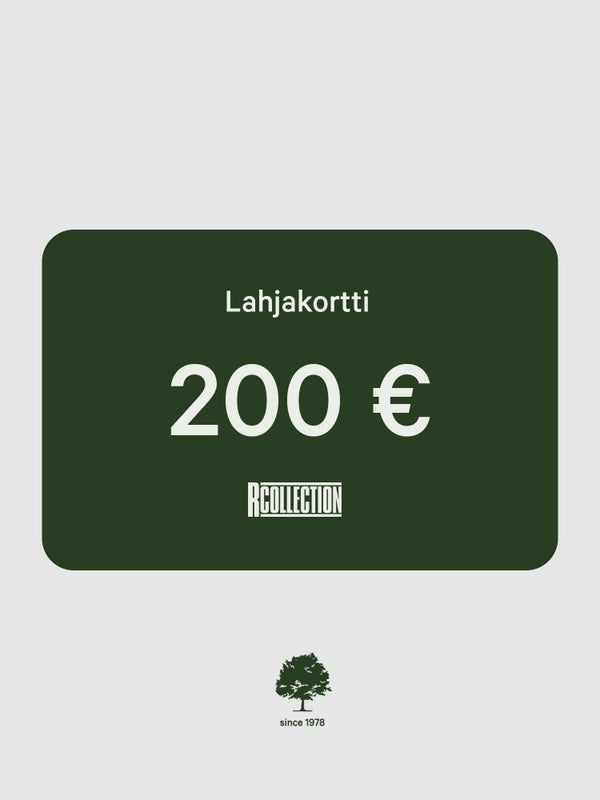 Lahjakortti 200 &euro;