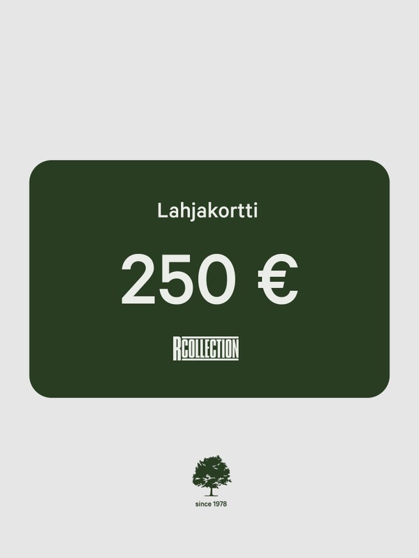 Lahjakortti 250 &euro;