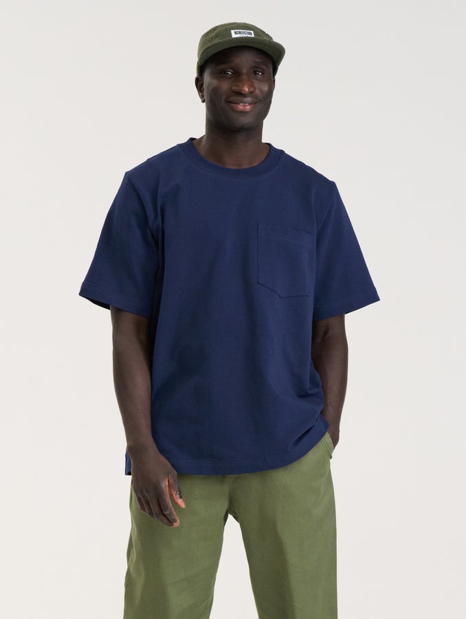 Olli-T-paita, musteensininen