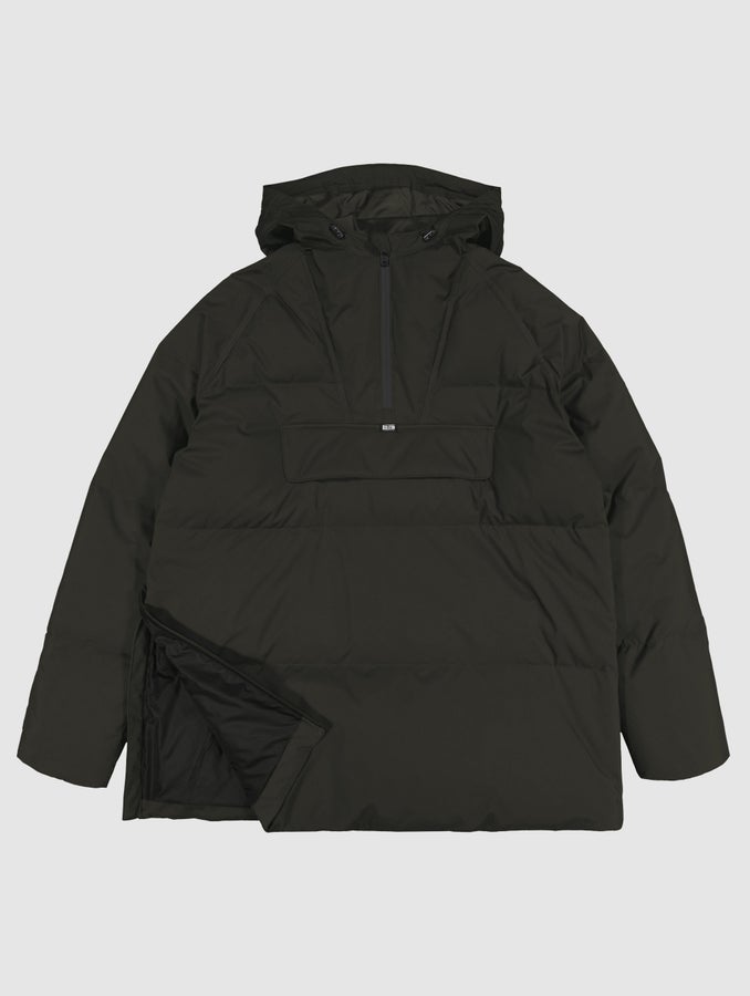 Sotkamo-untuva-anorakki, harmaanvihre&auml;