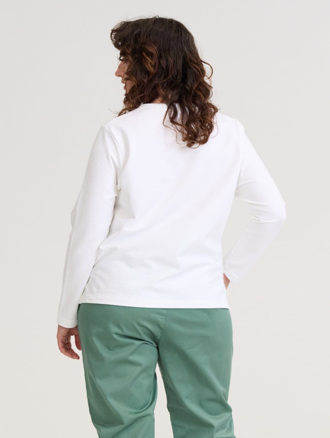 Tyyni-paita, valkoinen