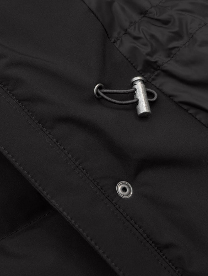 Vaala-untuvatakki, musta