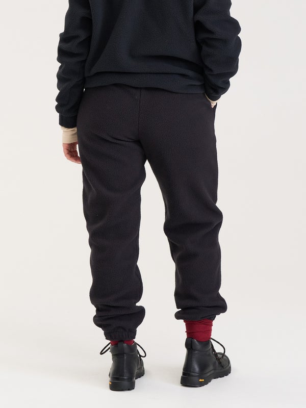 Tuisku-fleecehousut, musta