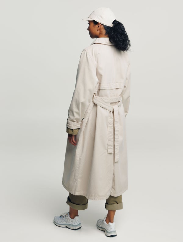 Tuulikki-trenssitakki, rantahiekka