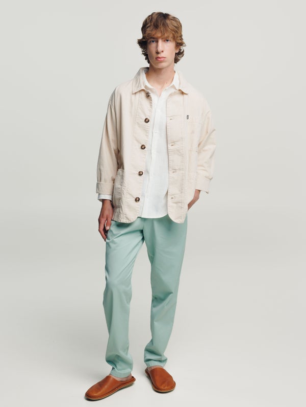 Usva-takki, rantahiekka