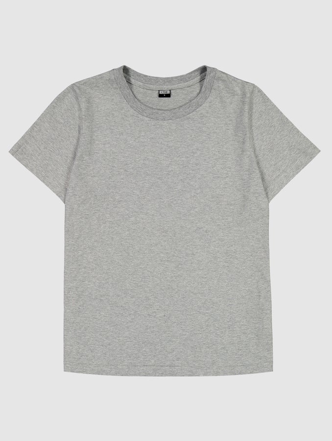 Naisten T-paita, savunharmaa