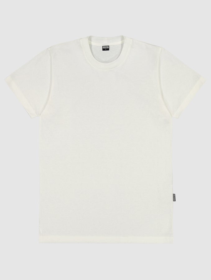 Recycled T-paita, luonnonvalkoinen