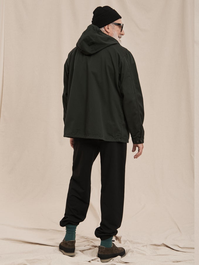 Vetoketjuanorakki, oliivinvihre&auml;