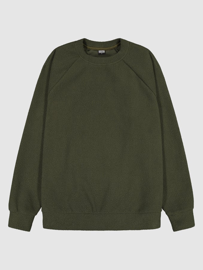 Satu-fleecepaita, oliivinvihre&auml;