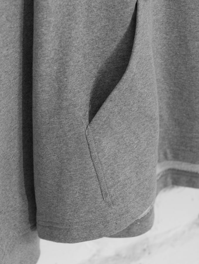 Boxy Hoodie, savunharmaa