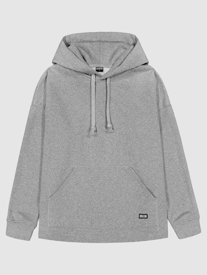 Boxy Hoodie, savunharmaa