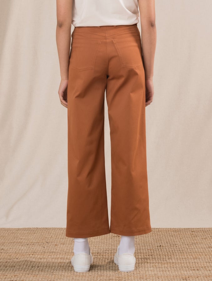 Meea-housut, kastanja