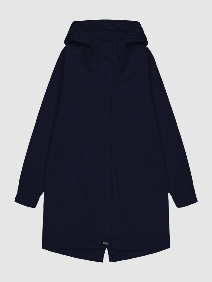 Eija-anorakki, musteensininen