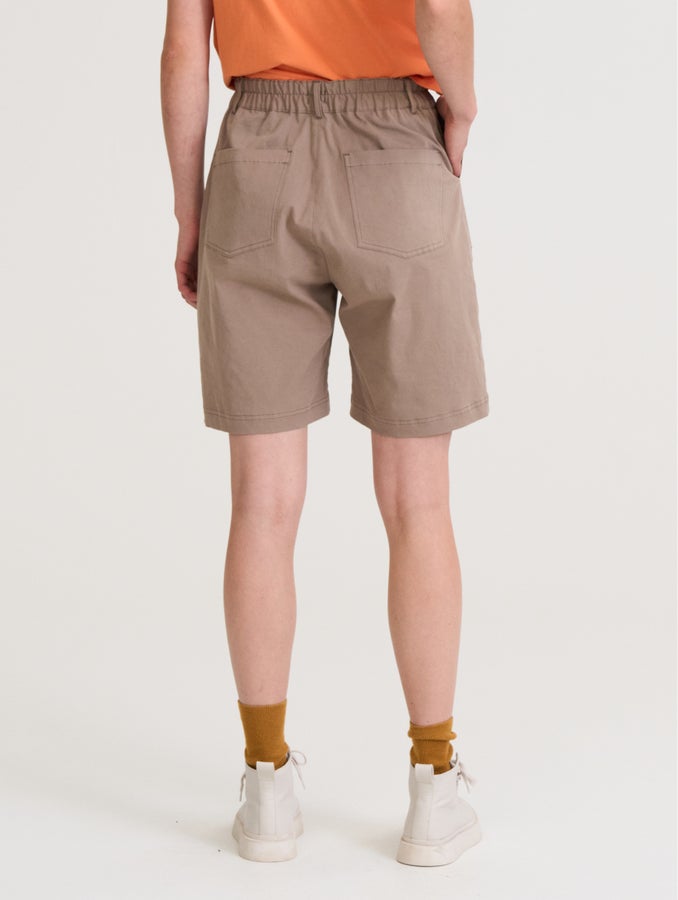 Janni-shortsit, taupe