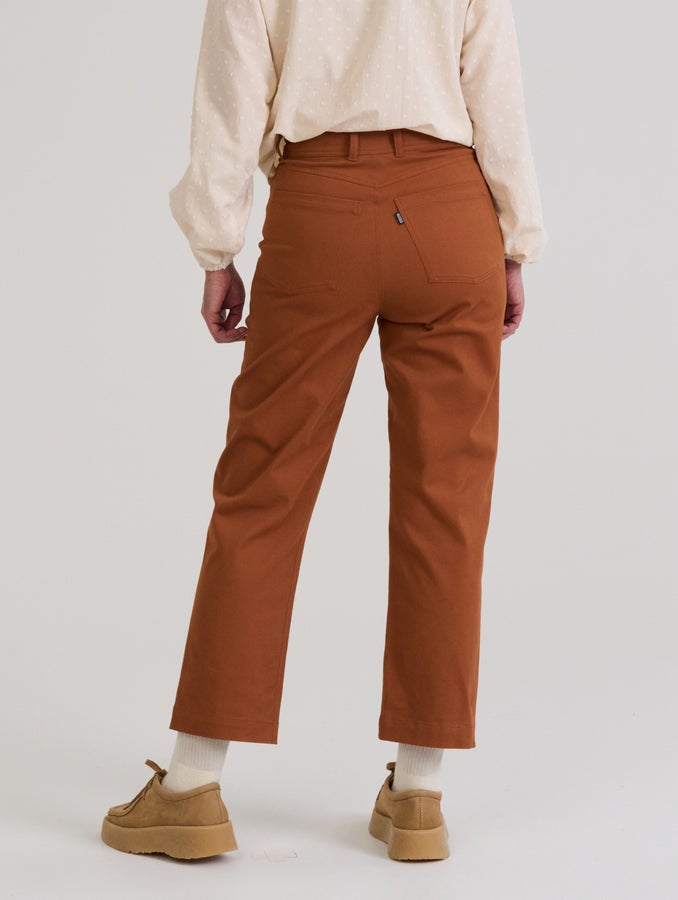 Jutta-housut, kastanja