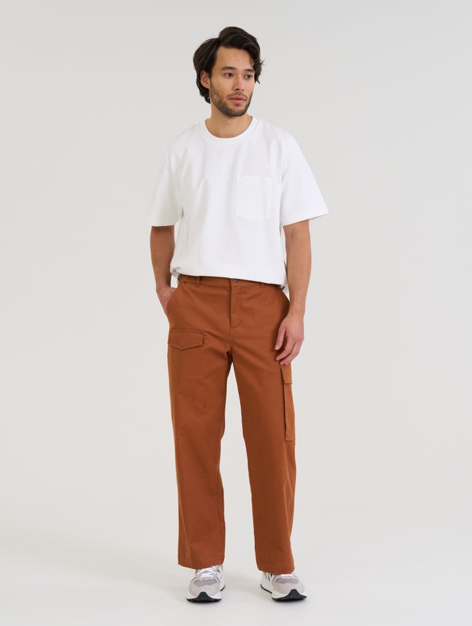 Korpi-reisitaskuhousut, kastanja