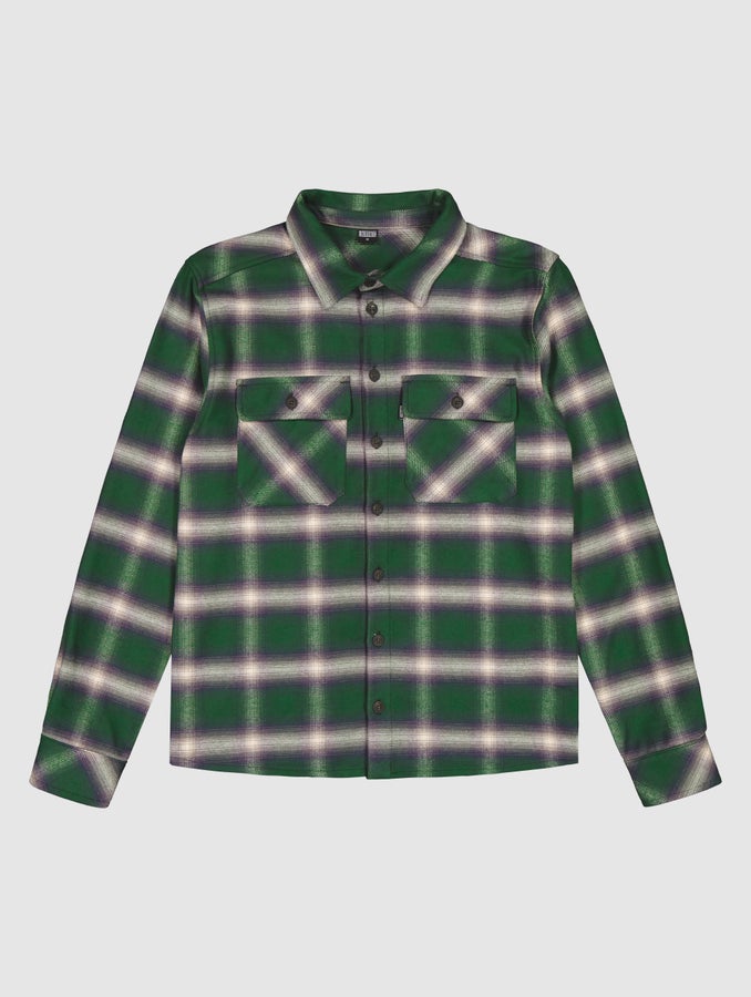 Tapani-flanellipaita, tummanvihre&auml; ruutu