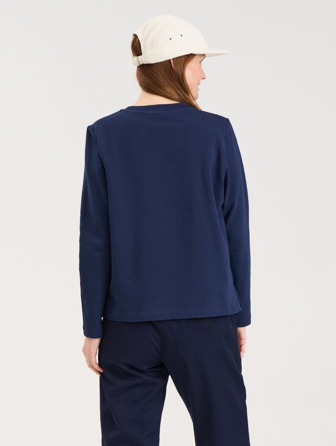 Tyyni-paita, musteensininen