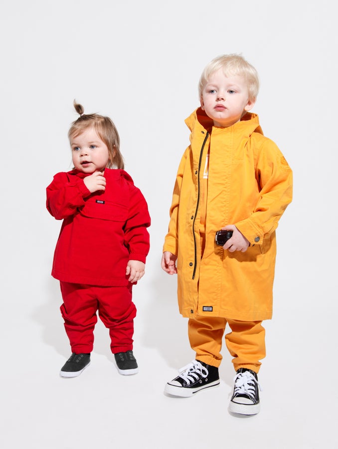 Lasten anorakki, punainen