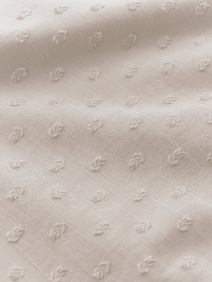 Helj&auml;-kauluspaita, luonnonvalkoinen