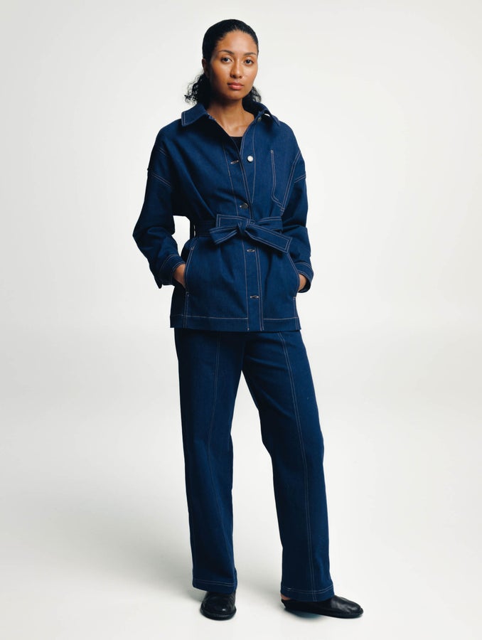 Laakso-farkkutakki, deniminsininen